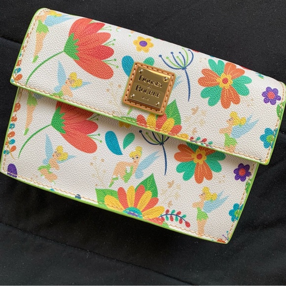 TINKER BELL DOONEY AND BOURKE CROSSBODY BAG WORN COUPLES OF TIMES LIKE NEW c - Picture 2 of 6